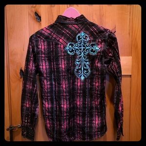 Cowgirl Hardware Western Shirt (girls)